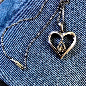 Kay Jewelers Heart pendant .925 silver